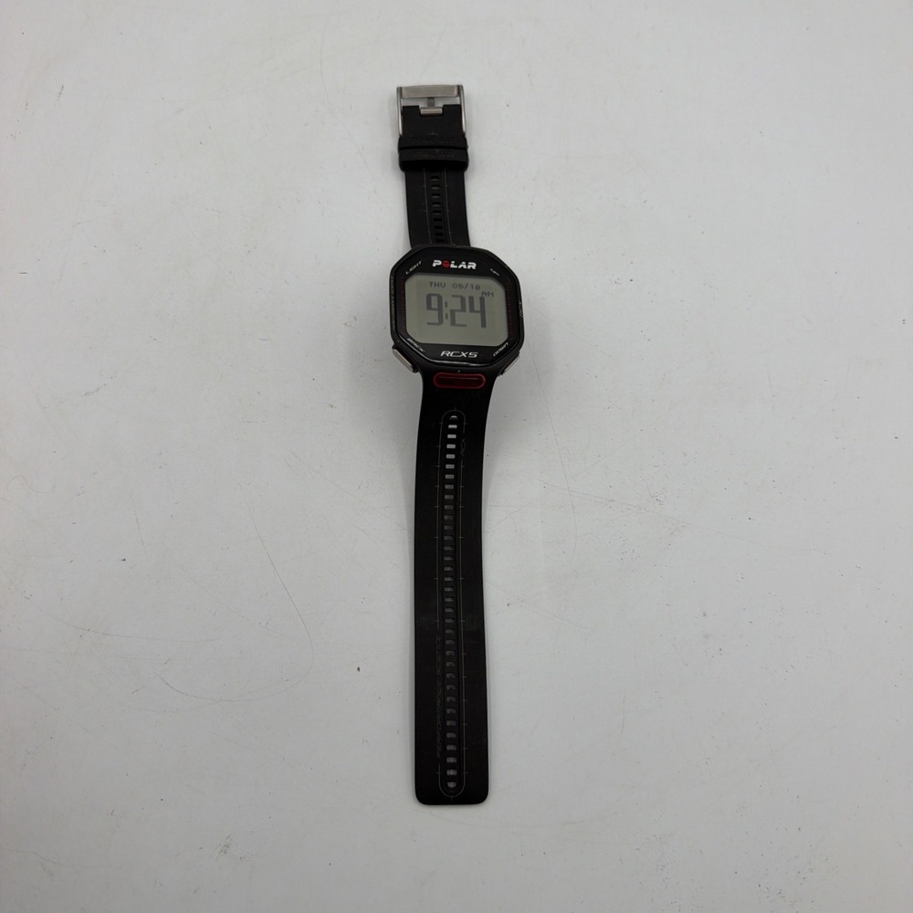 Polar RCX5 RUN GPS Heart Rate Monitor Running Watch Black New Battery Watch Only - Picture 10 of 10
